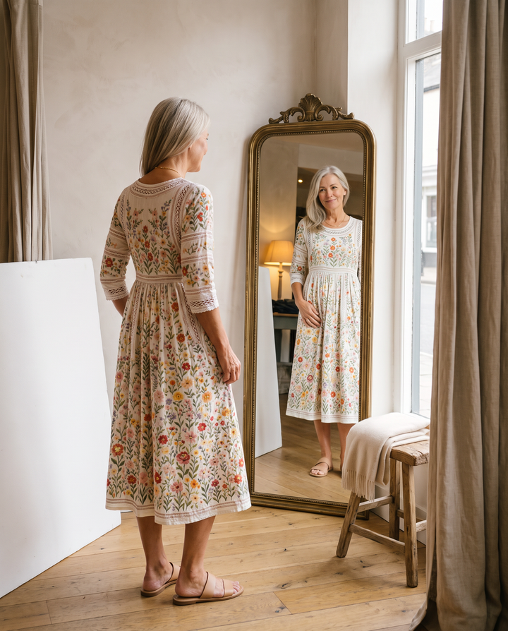 Grace | Wildflower Midi Dress